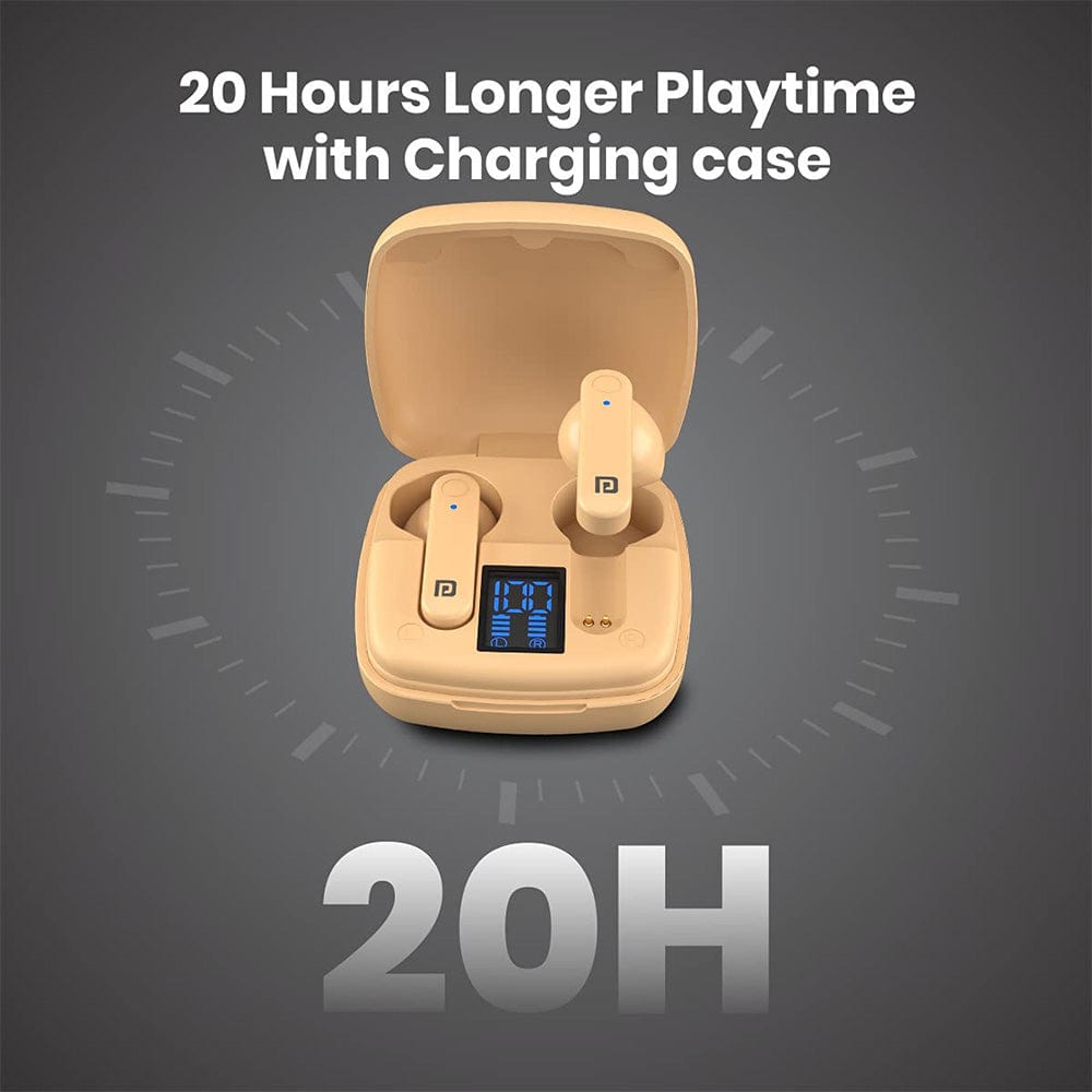Portronics True Wireless In-Ear Headphones Portronics Harmonics Twins S2 Wireless Sports Earbuds