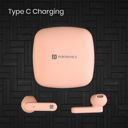 Portronics True Wireless In-Ear Headphones Portronics Harmonics Twins S2 Wireless Sports Earbuds