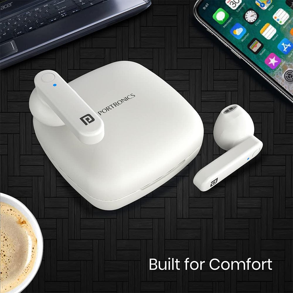 Portronics True Wireless In-Ear Headphones Portronics Harmonics Twins S2 Wireless Sports Earbuds