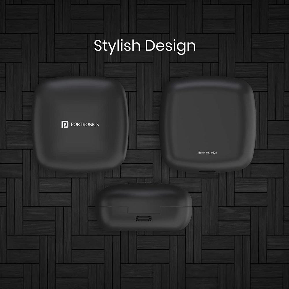 Portronics True Wireless In-Ear Headphones Portronics Harmonics Twins S2 Wireless Sports Earbuds