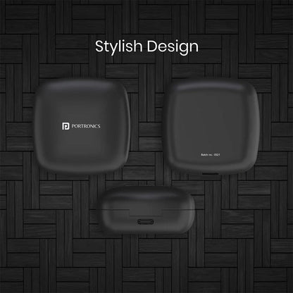 Portronics True Wireless In-Ear Headphones Portronics Harmonics Twins S2 Wireless Sports Earbuds