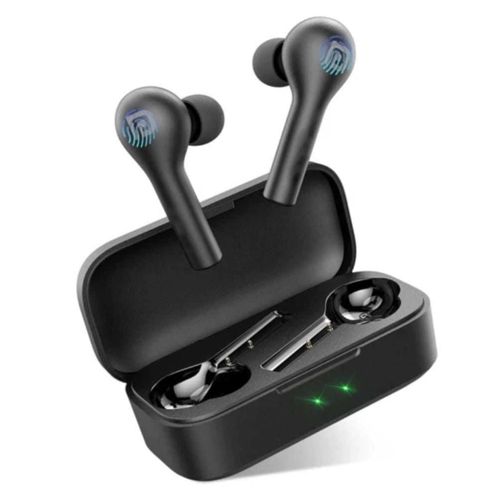 Portronics True Wireless In-Ear Headphones Portronics POR-1050 Harmonics Twins II True Wireless Stereo Bluetooth Earbuds- Black