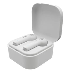 Portronics True Wireless In-Ear Headphones White Portronics Harmonics Twins 22 Smart True Wireless Earpods