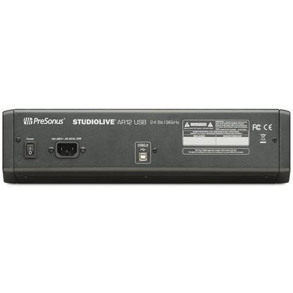 presonus analog mixers presonus studiolive ar12 usb mixer