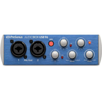 Presonus Audio Interfaces Presonus Audio Box USB96 Audio Interfaces Studio Recording Kit