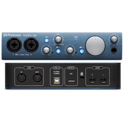 Presonus Audio Interfaces PreSonus AudioBox iTwo USB 2.0 & iPad Recording Interface