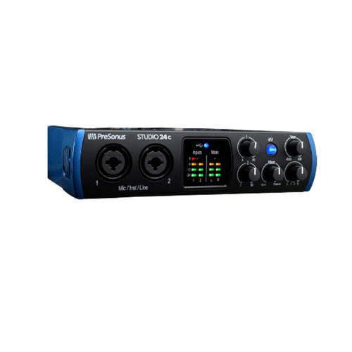 PreSonus Studio 24C Audio Interface UnBoxing, Review, & Setup ☆ Studio One  Software Demo 