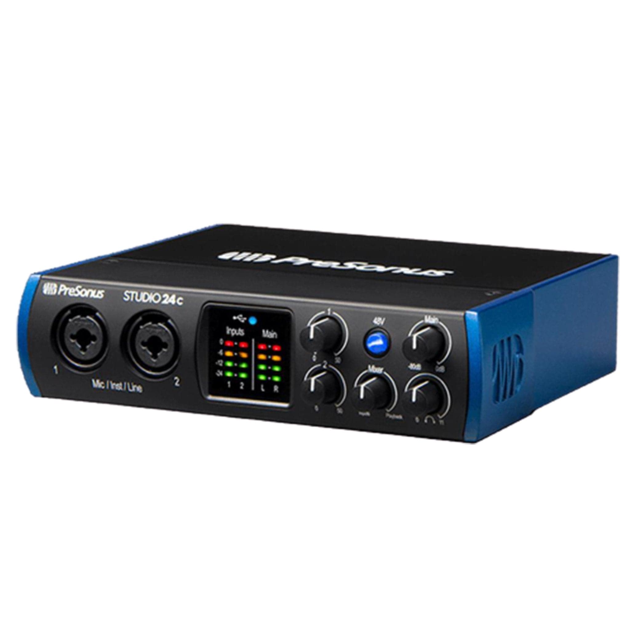 Presonus Audio Interfaces PreSonus Studio 24c Portable High Definition Usb C Audio Interface with Full Version Studio One Artist