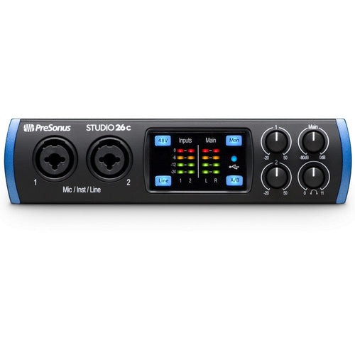Buy PreSonus Studio 26 c Portable UltraHigh Definition Usb C Audio