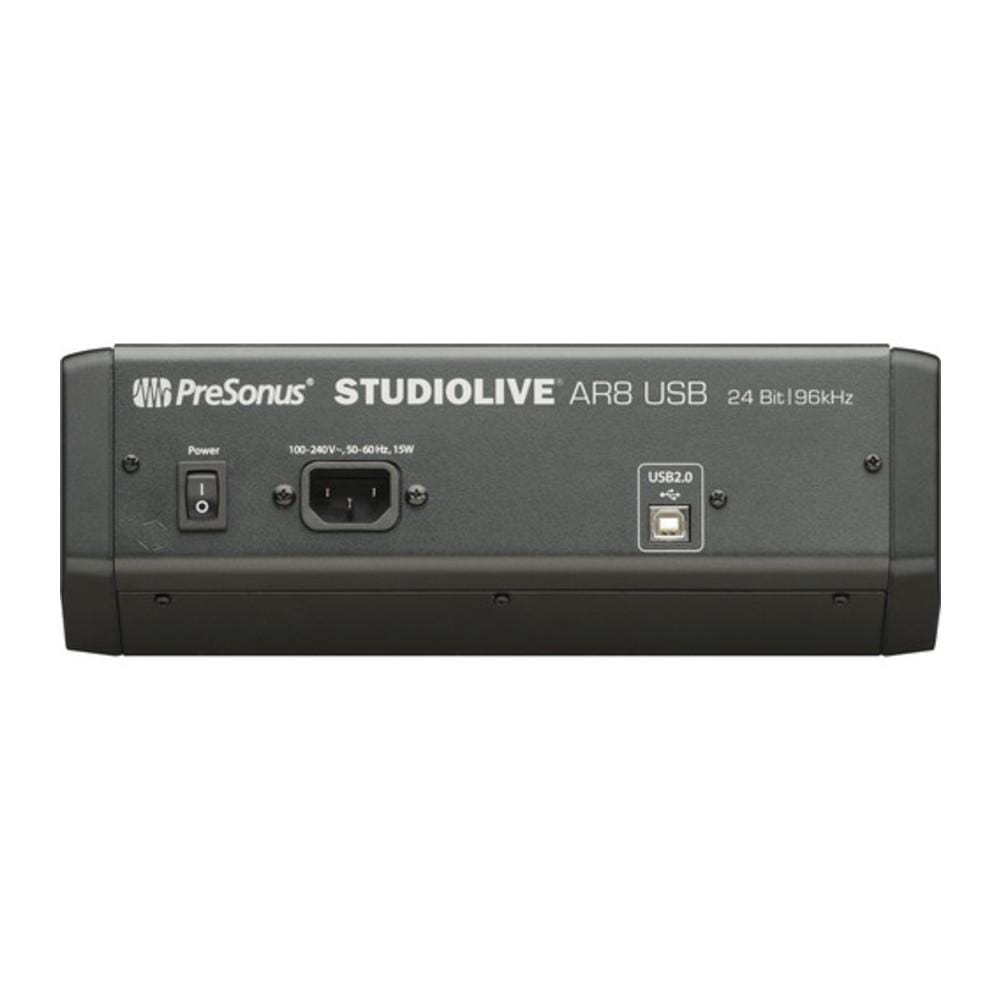 presonus audio interfaces presonus studiolive ar8c usb type-c 8-channel hybrid performance and recording mixer audio interface