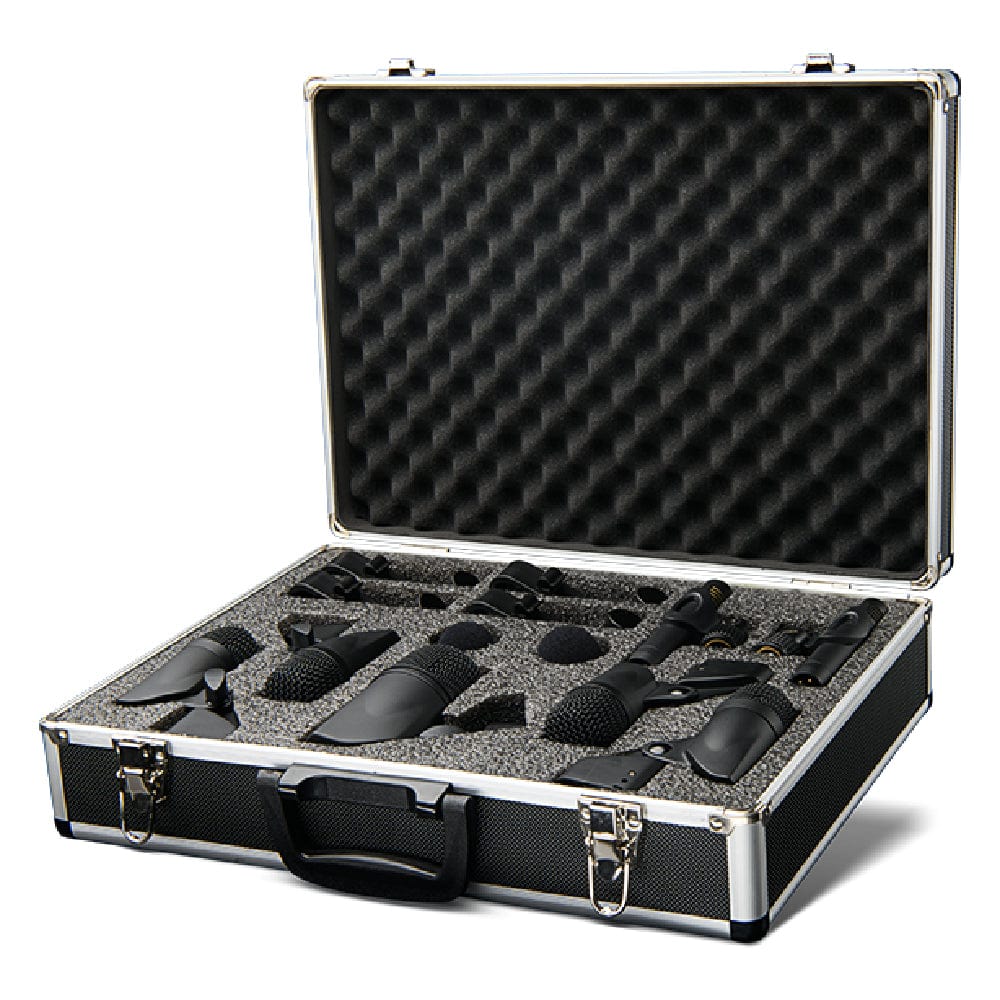 presonus drumkit microphones black presonus dm-7 7-piece drum microphone set   