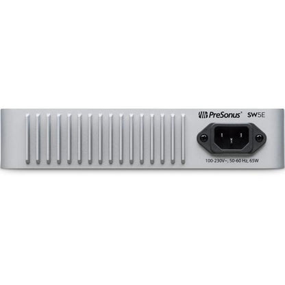 presonus mixer accessories presonus sw5e 5-port avb switch with poe
