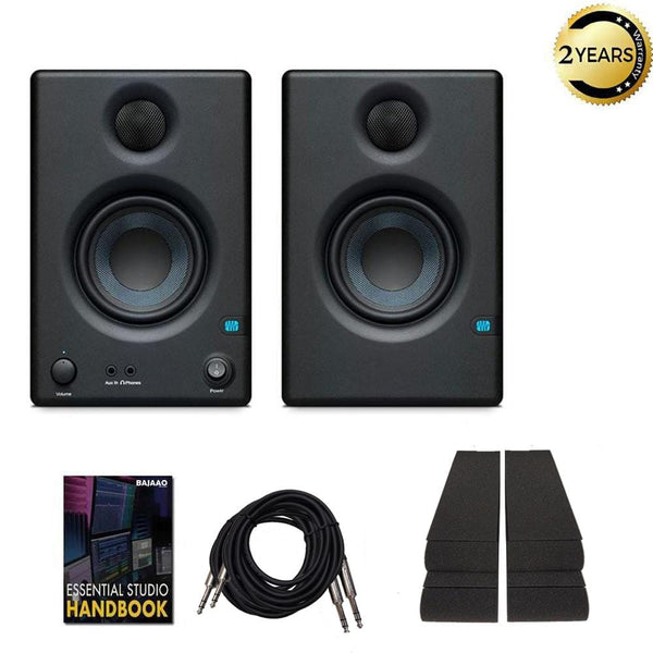 Buy Presonus Eris E3.5 Active Studio Monitor Speakers with Isolation Pads, Cables and Ebook