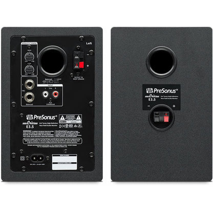 Presonus Monitor Speaker Bundles Presonus Eris E3.5 Active Studio Monitors - Pair With Polishing Cloth, 2x TRS Cables & Bitwig Software