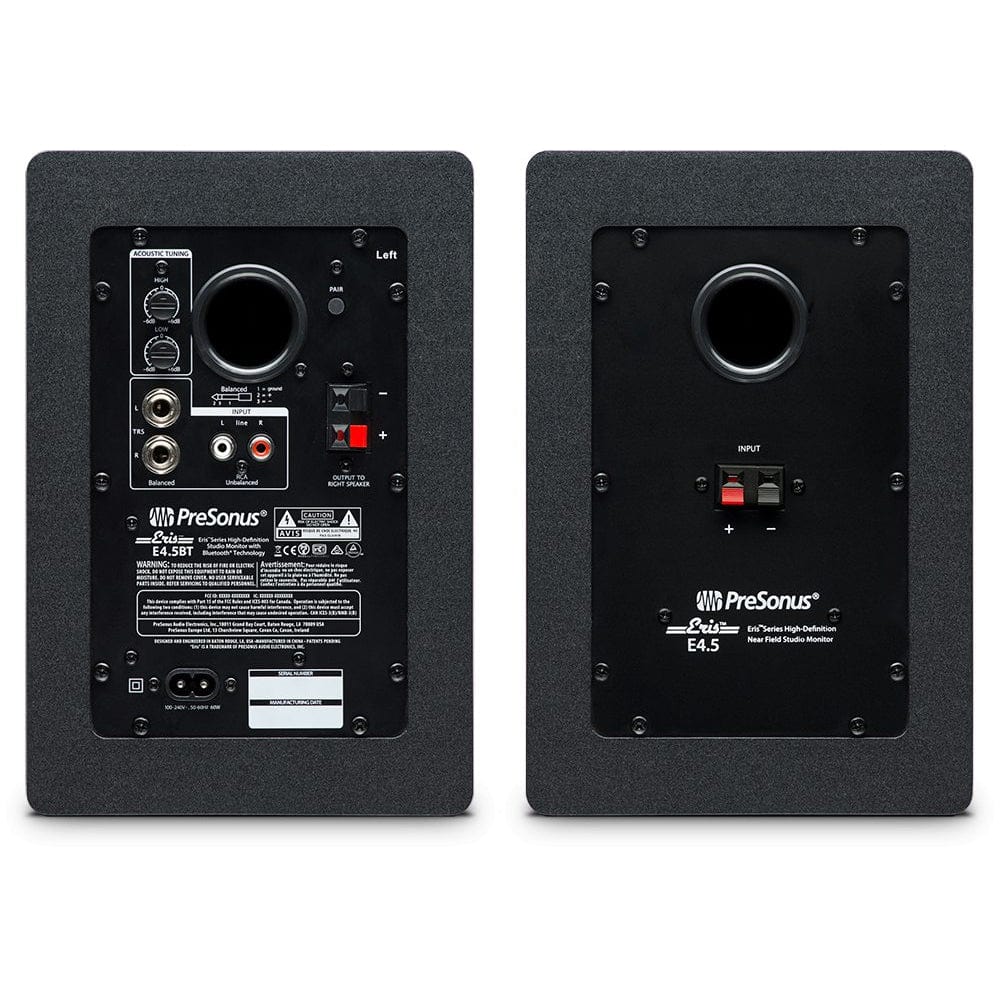 Presonus Monitor Speakers Presonus Eris E4.5 BT High-Definition 2-Way Studio Monitor With Bluetooth - Pair