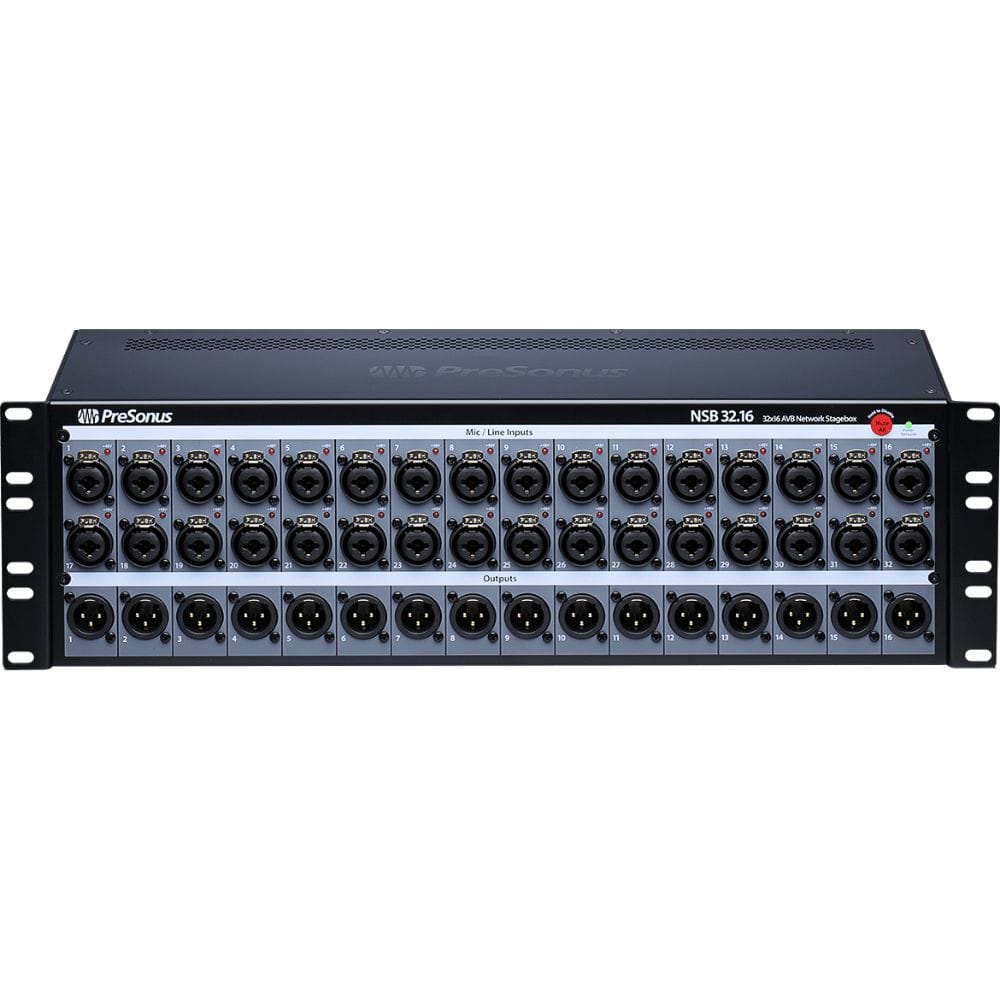 Presonus Pre Amps Presonus Nsb 32.16 Avb 32 Channel Networked Stage Box