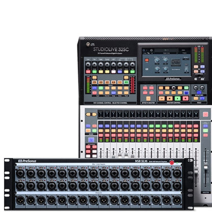 Presonus Pre Amps Presonus Nsb 32.16 Avb 32 Channel Networked Stage Box