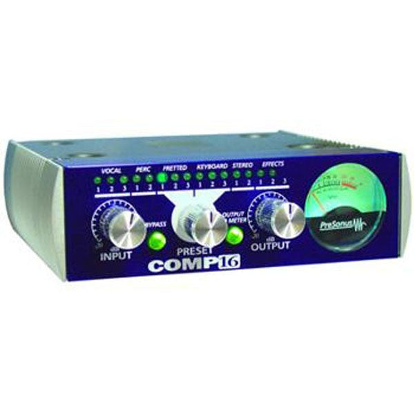 Presonus Signal Processors Presonus Comp16 Mono Preset Compressor