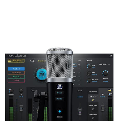 presonus usb microphones presonus revelator professional usb microphone