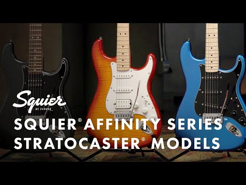 Fender Affinity Series Stratocaster FMT HSS Electric Guitar