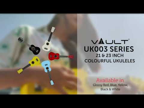 Vault UK-003 Soprano Colourful Ukulele 21 inch With Gig Bag