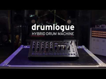 Korg Drumlogue Hybrid Analog / Digital Drum Machine Synthesizer with Built-In Effects