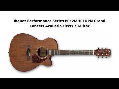 Ibanez PC12MHCE Electro Acoustic Guitar - Open Pore Natural