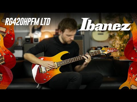 Ibanez RG420HPFM RG Standard 6 String Electric Guitar - Blue Reef Gradation