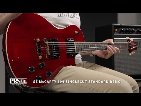 PRS SE McCarty 594 Singlecut 6 String Electric Guitar with Gigbag - Open Box