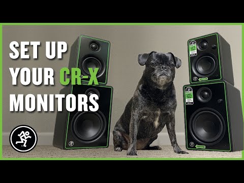 Mackie CR4 X Class D Studio Multimedia Monitor Pair