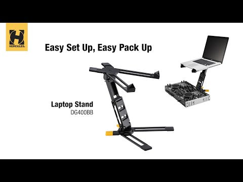Hercules DG400BB Laptop Stand with Bag - Open Box