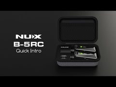Nux B 5RC 2.4GHz Wireless System for Guitars - Black