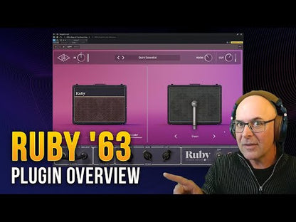 UAD Ruby '63 Top Boost Amplifier Plug-in