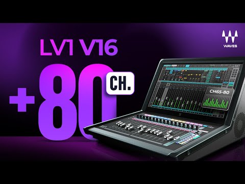 Waves eMotion LV1 80-Channel Expansion