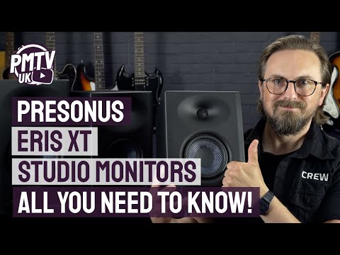 Presonus Eris E8 XT 2-Way Active Studio Monitors with Wave Guide - Pair