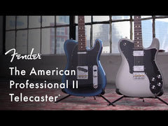 Fender American Professional II Telecaster Deluxe 6 String Electric Guitar - Miami Blue