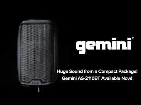 Gemini AS-2110P 1000 Watt Active 10” Loudspeaker