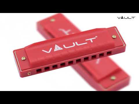 Vault HA500 Key C 10-Hole Diatonic Harmonica/ Mouth Organ