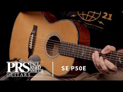 PRS SE P50E Tonare Parlor Electro Acoustic Guitar with Gigbag