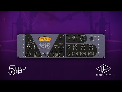 UAD Manley VOXBOX Channel Strip Plugin