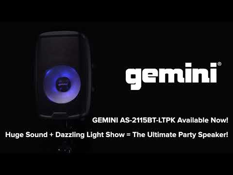 Gemini AS-2115P 2000 Watt Active 15” Loudspeaker