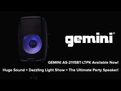 Gemini AS-2115P 2000 Watt Active 15” Loudspeaker