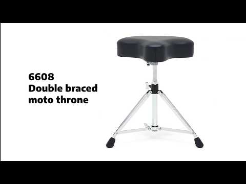 Gibraltar 6608 6000 Series Drum Throne with Motorcycle