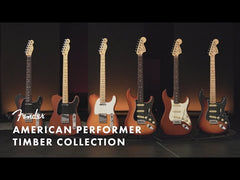 Fender Limited Edition American Performer Timber Stratocaster 6 String Electric Guitar