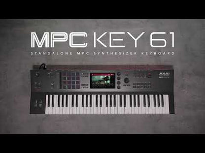 Akai MPC Key 61 Standalone Production Synthesizer Keyboard