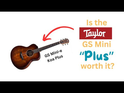 Taylor GS Mini e Koa Plus 6 Strings Electro Acoustic Guitar with Aerocase