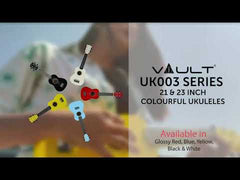 Vault UK-003 Soprano Colourful Ukulele 21 inch With Gig Bag