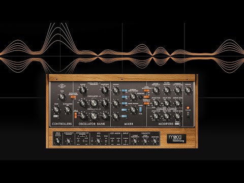 UAD Moog Minimoog: Minimoog Synthesizer – Professional Audio Software & Plugin