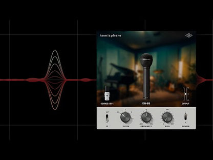 Universal Audio SD-1 Dynamic Microphone with Hemisphere Modeling