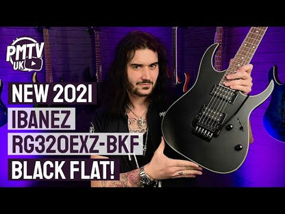 Ibanez RG320EXZ RG Standard Series 6 String Electric Guitar - Black Flat